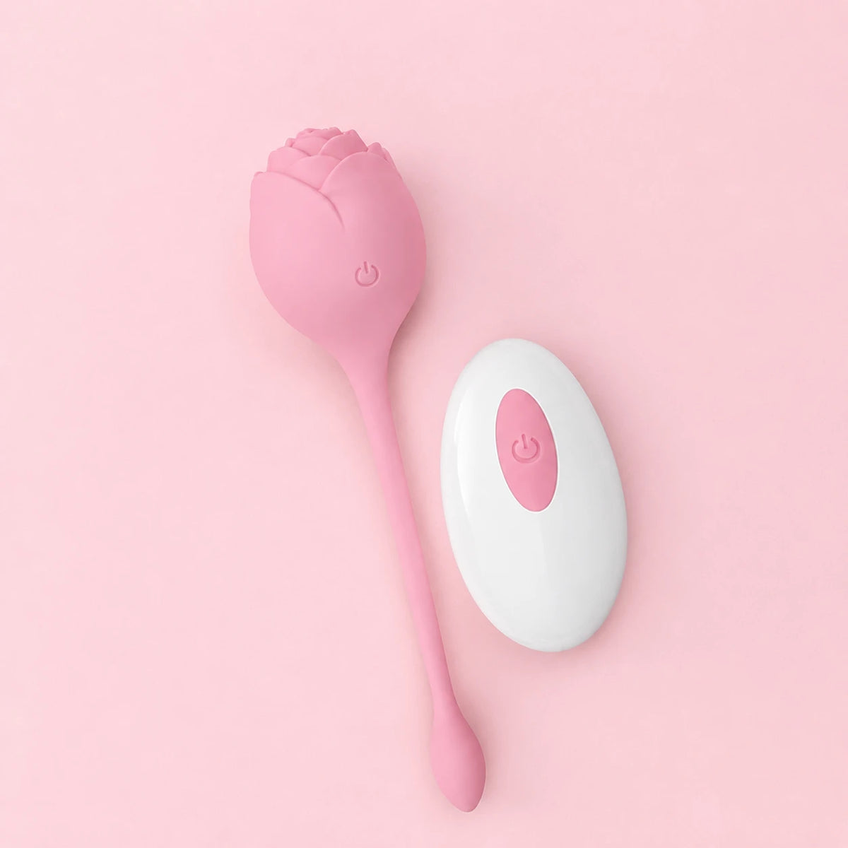 Rose Vibrator Clitoral Stimulator , Food Grade Silicone, Rechargeable