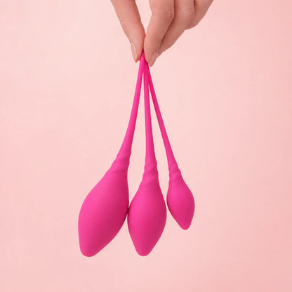 Pelvic Floor Exercises Premium Silicone Cone Female Training Kit