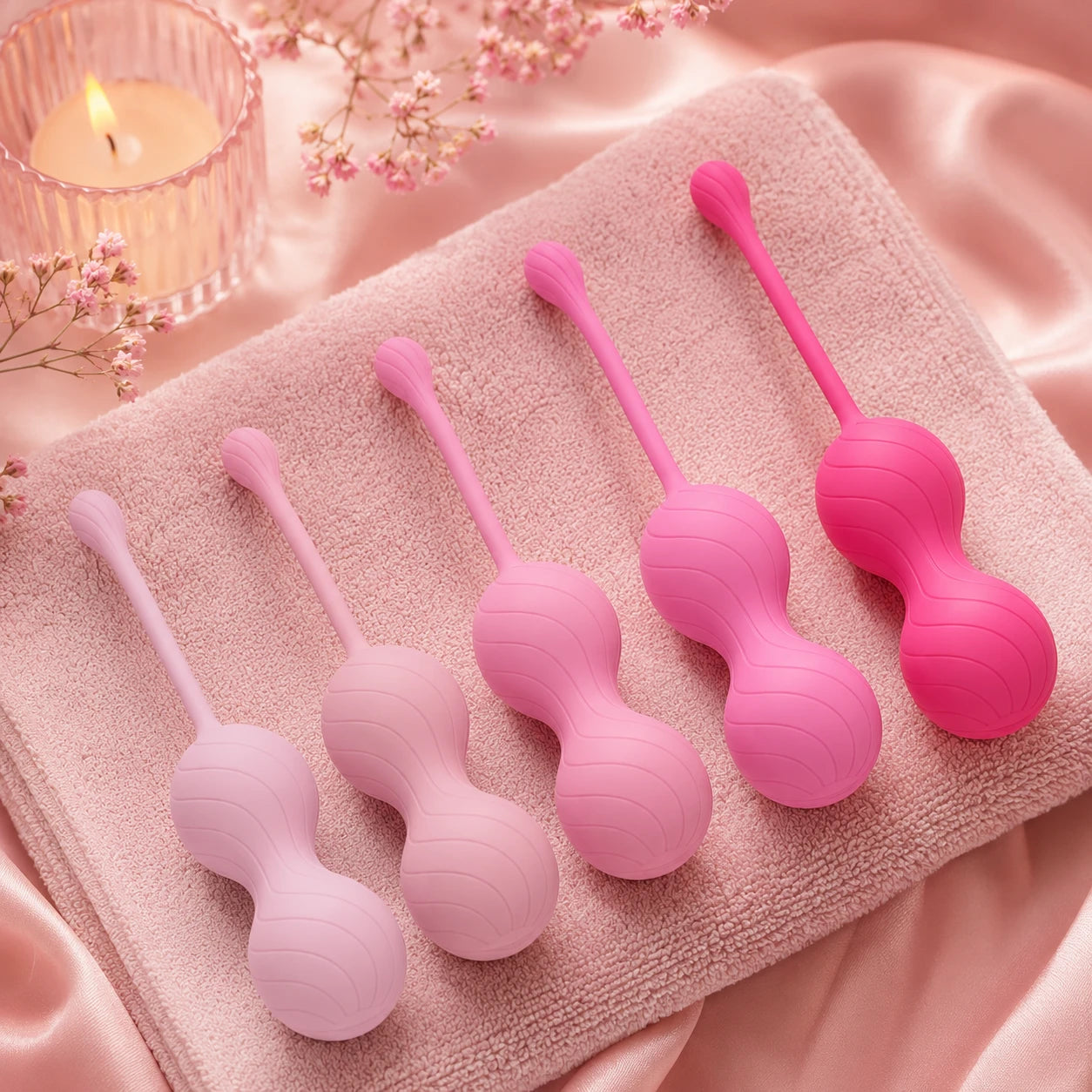 Kegel Balls Exerciser for Pelvic Floor Tightening Bladder Exercises with 5 stages